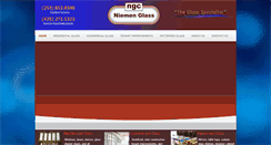 Desktop Screenshot of niemenglass.com